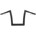 Todd's Cycle Flat Black 1-1/2" Strip Handlebar with 12" Rise | 0601-4885