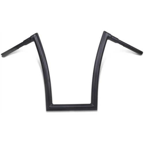 Todd's Cycle Flat Black 1-1/2" Strip Handlebar with 17" Rise | 0601-4891