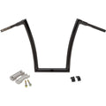 Todd's Cycle Gloss Black 1-1/2" Touring Strip Handlebar w/17" Rise | 0601-5204