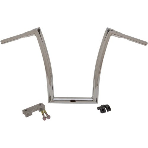 Todd's Cycle Chrome 1-1/2" Touring Strip Handlebar with 17" Rise | 0601-5203
