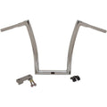 Todd's Cycle Chrome 1-1/2" Touring Strip Handlebar with 17" Rise | 0601-5203