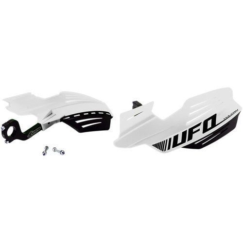 UFO White Vulcan Handguards | PM01650-041