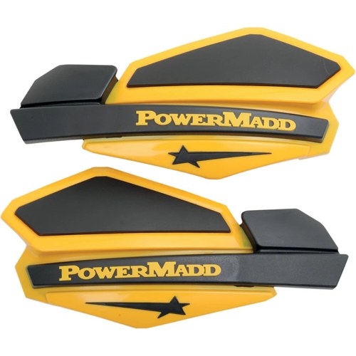 Powermadd Yellow/Black Handguards | 34201