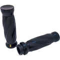 Pro-One Performance Black Twisted Rubber Grips for Tbw | 490011B