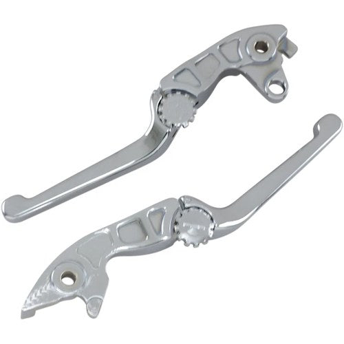 Powerstands Racing Chrome Anthem Lever Set for Gold Wing | 00-07250-20