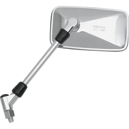 Parts Unlimited Universal Rectangle Mirror - Chrome | KA52A