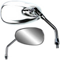 Parts Unlimited Mirror - American-Style - Chrome | 17030