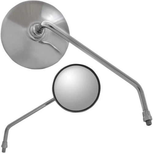 Parts Unlimited Classic Round Mirror - Right | 17078