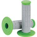 Moose Racing Green Half Waffle Qualifier Grips | 1MG0715-EGM