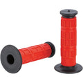 Moose Racing Red Full Waffle Qualifier Grips | MG-11-RBM