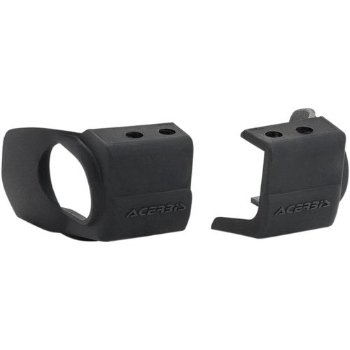 Acerbis Replacement Fork Shoe Covers - Black | 2726610001