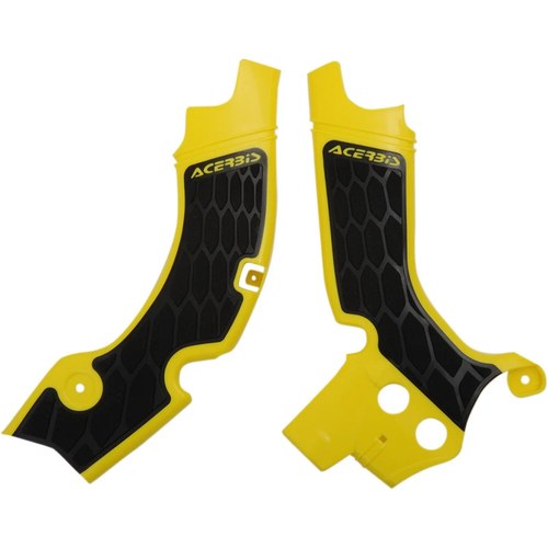 Acerbis X-Grip Frame Guards - RM-Z - Yellow/Black | 2630531017