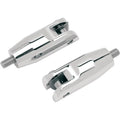 Accutronix Rear Footpeg Mount - Chrome - Flht '93+ | FPMT501-C