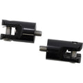 Accutronix Rear Footpeg Mounts - Black | FPMT500-B