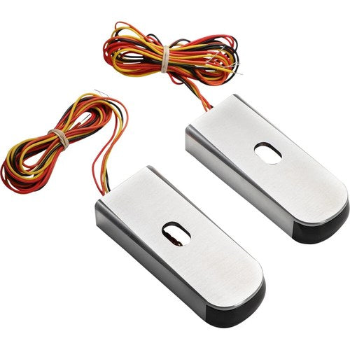Alloy Art LED Strut Light - Red/Raw '06-'17 Fxd | DSL8-2R