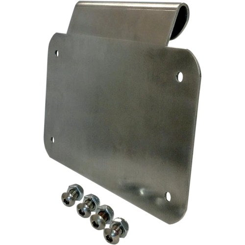 Alloy Art License Plate Mount - Burnished Aluminum | LD-2