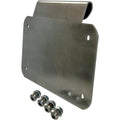 Alloy Art License Plate Mount - Burnished Aluminum | LD-2