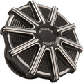 Arlen Ness Gas Cap - Black Contrast Cut - 10 Gauge | 701-002