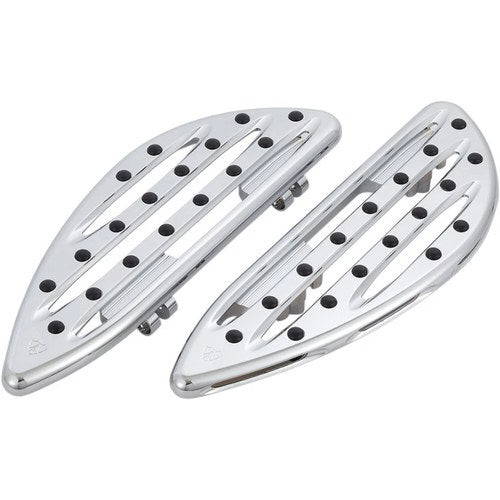 Arlen Ness Driver Floorboard - Deep Cut - Chrome | 06-838