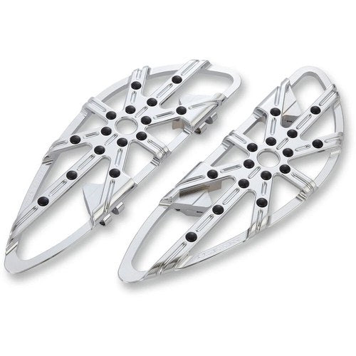 Arlen Ness Driver Boards - 10 Gauge - Chrome | 06-860