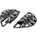 Arlen Ness Passenger Boards - 10 Gauge - Black | 06-863