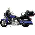 Bassani Xhaust Mega Power Pseudo Muffler - Black - '09-'16 FL | 1F49RB