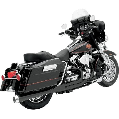 Bassani Xhaust Heat Shields - Black | HS-FLH-637CLB