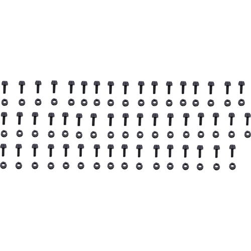 Bolt Nylon License Plate Fastener Kit - 50PK | LPFB50