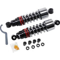 Burly Brand Slammer Plus Shocks - Chrome - Fxd | B28-1207