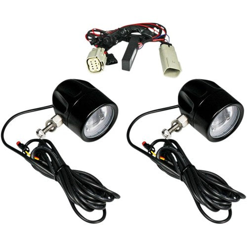 Custom Dynamics LED Fog Light - Trike - Black | PB-FOG-TKE-B