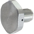 Colony Upper Fork Tube Cap - Zinc - '48-'77 Big Twin | 8872-1