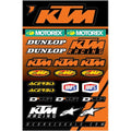 D'Cor Visuals Decal Sheet - KTM Racing | 40-30-102