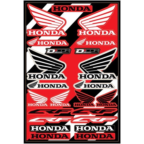 D'Cor Visuals Decal Sheet - Honda Cor2 | 40-10-101