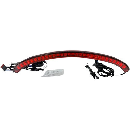 Custom Dynamics LED Tailight with Turn Signal - Red | CD-FATBOB-R