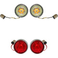 Custom Dynamics Full Bullet Turn Signal Conversion Kit - Chrome | PB-BCM-BB-C