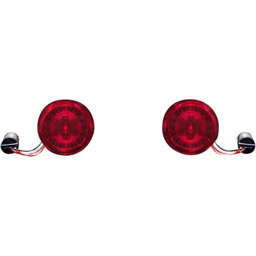 Custom Dynamics Rear Turn Signal Insert - 1157 Bases - Red | PB-RR-1157