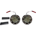Custom Dynamics ProBEAM Bullet Ringz LED Turn Signals Chrm/Smk | PB-BR-RR-IND-CS