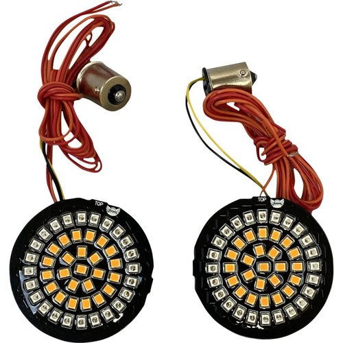 Custom Dynamics Bullet Rear Turn Signal 1156 - Amber Lens | GEN-4-AR2-1156