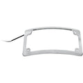 Custom Dynamics LED License Plate Frame - Chrome | LPF-RAD-C-LP
