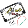 Custom Dynamics License Plate Frame - Radius - Black | TF05-B