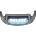 Custom Dynamics Led Front Fender Tip - White LED/Smoke Lens - Chrome | GEN-FT-WS