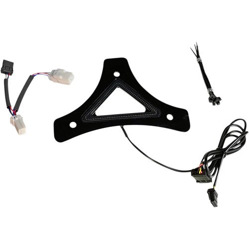 Custom Dynamics LED Backrest Light - Run/Brake - Black | CD-BR-BCMXL-B