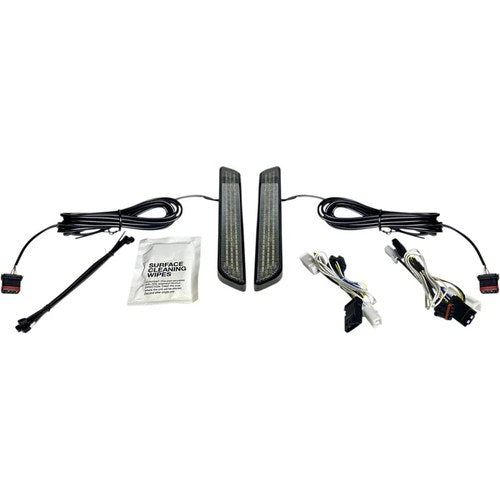 Custom Dynamics LED Fork Light - Smoke - Black | CD-FORK-BCM-SB