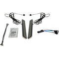 Custom Dynamics LED Fork Light - Smoke - Chrome | CD-FORK-SS6-SC