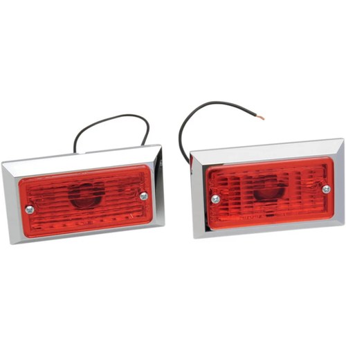 Chris Products Marker Lights - Single Filament - Red | 0714R-2
