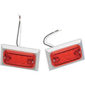 Chris Products Marker Lights - Dual Filament - Red | 0814R-LED-2