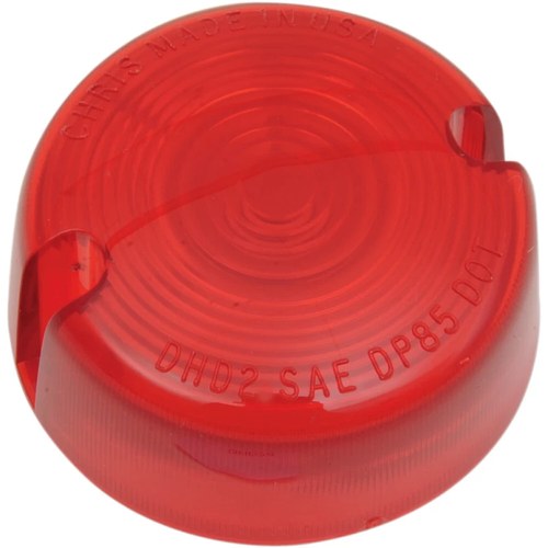 Chris Products Rear Turn Signal Lens - Red - '86-'99 FX | DHD2R