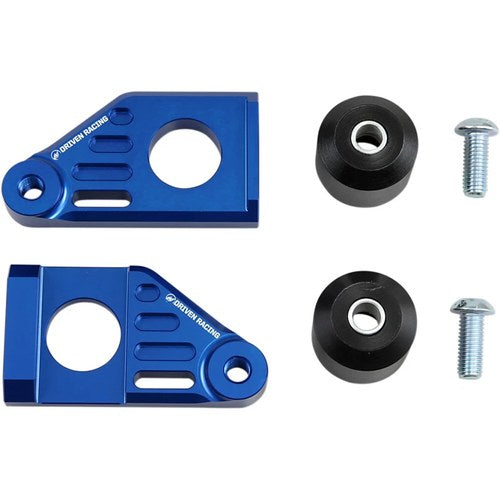 Driven Racing Axle Block Sliders for Suzuki - Blue | DRAX-119-BL