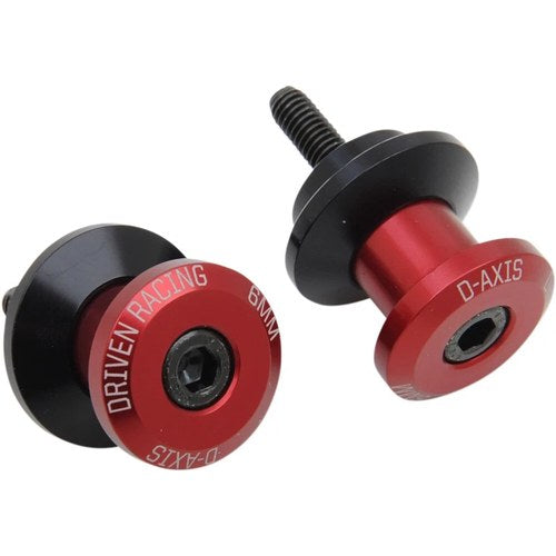 Driven Racing D-Axis Spools - Red - 6 mm | DXS-6 RD