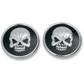 Drag Specialties Skull Gas Caps - Screw-In - Pair | 012716
